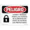 Signmission OSHA Danger, Lockout Tagout All Power Sources Spanish, 10in X 7in Decal, OS-DS-D-710-LS-1427 OS-DS-D-710-LS-1427 - alternate 1
